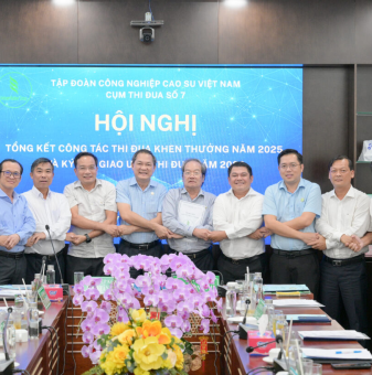 Cụm thi đua số 7 – Khu công nghiệp VRG hoàn thành vượt mức chỉ tiêu SXKD năm 2025